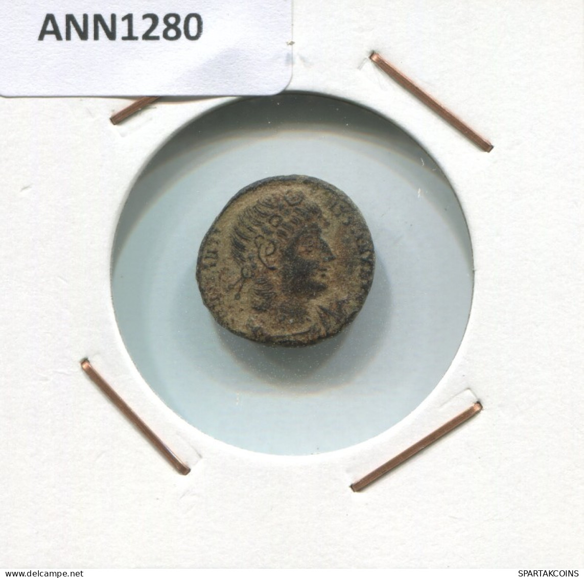 IMPEROR? GLORIA EXERCITVS TWO SOLDIERS 1.9g/15mm ROMAN Pièce #ANN1280.9.F.A - Other & Unclassified