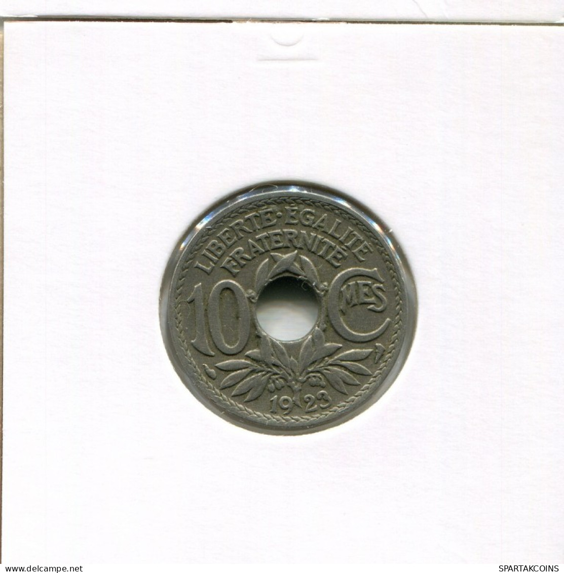 10 CENTIMES 1923 FRANCIA FRANCE Moneda #AK788.E.A - 10 Centimes