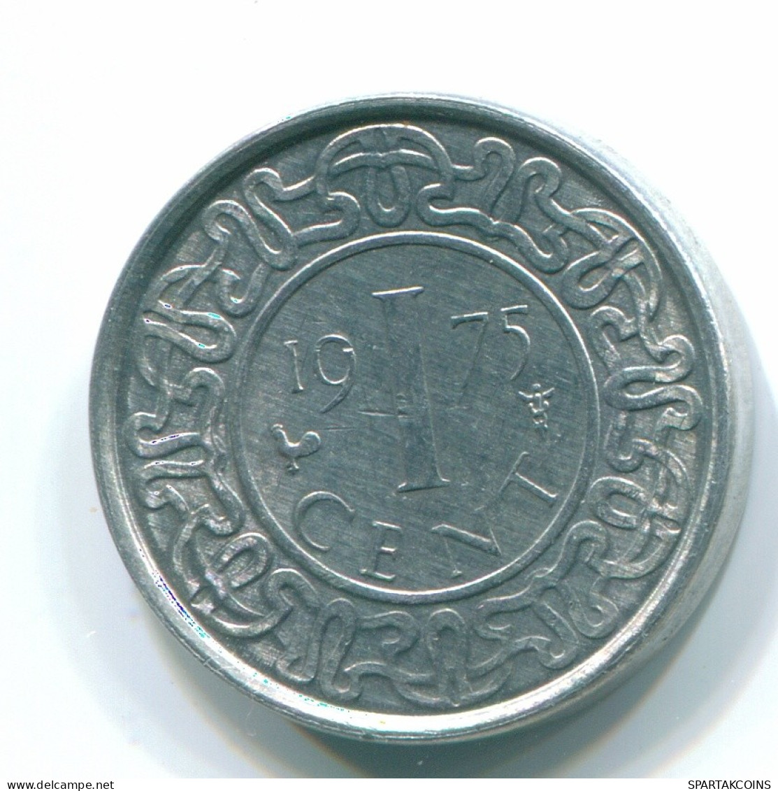 1 CENT 1975 SURINAME NEERLANDÉS NETHERLANDS Aluminium Colonial Moneda #S11398.E.A - Surinam 1975 - ...