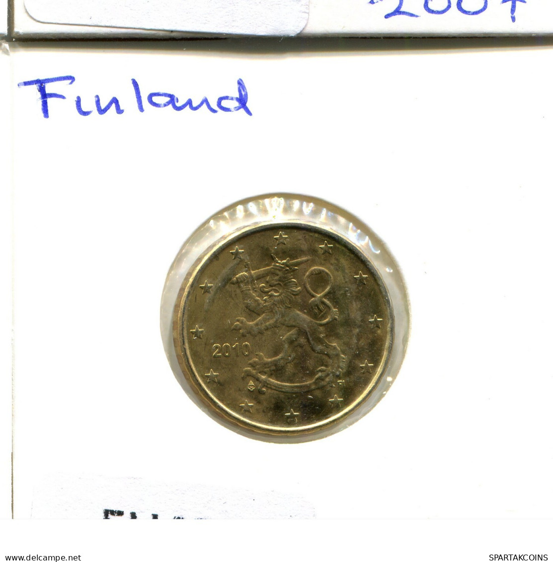 10 EURO CENTS 2010 FINNLAND FINLAND Münze #EU433.D.A - Finnland