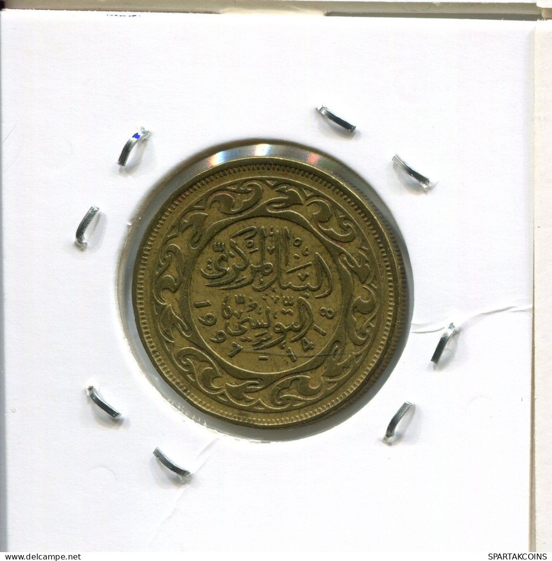 50 MILLIMES 1997 TUNISIA Coin #AP828.2.U.A - Tunisie