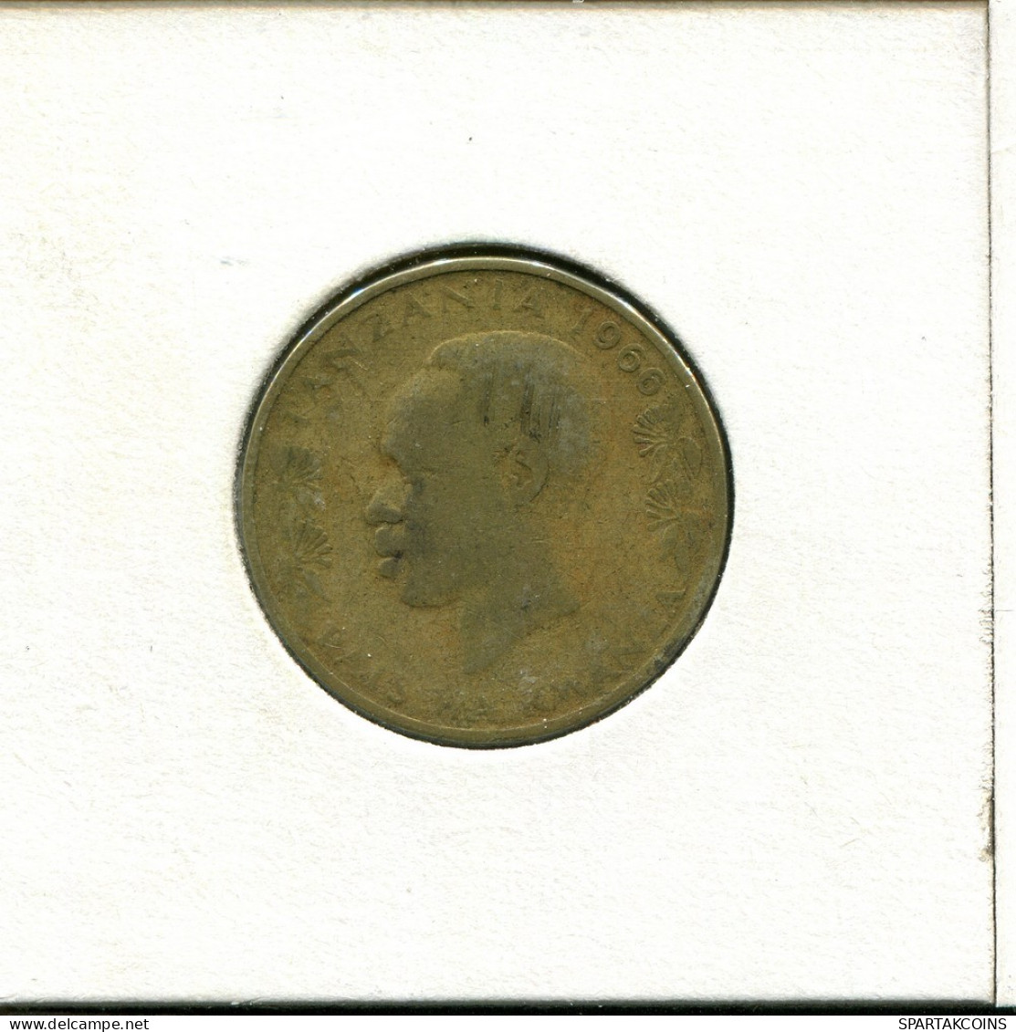 20 SENTI 1966 TANZANIA Coin #AT966.U.A - Tanzanie