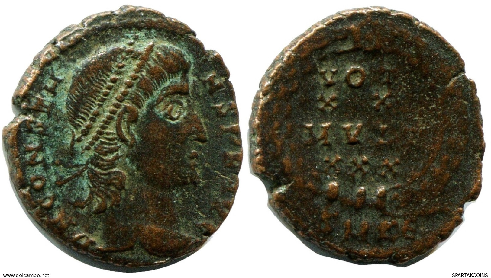 CONSTANS MINTED IN CYZICUS FOUND IN IHNASYAH HOARD EGYPT #ANC11708.14.E.A - The Christian Empire (307 AD To 363 AD)