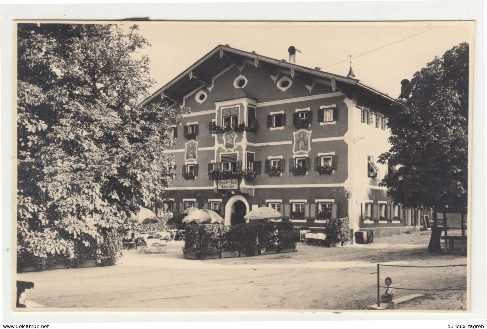 Gottfried Haber Gasthof Neue Post, Fieberbrunn Old Postcard Not? Posted B240503 - Fieberbrunn