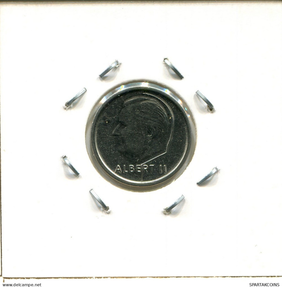 1 FRANC 1995 DUTCH Text BÉLGICA BELGIUM Moneda #BA555.E.A - 1 Frank