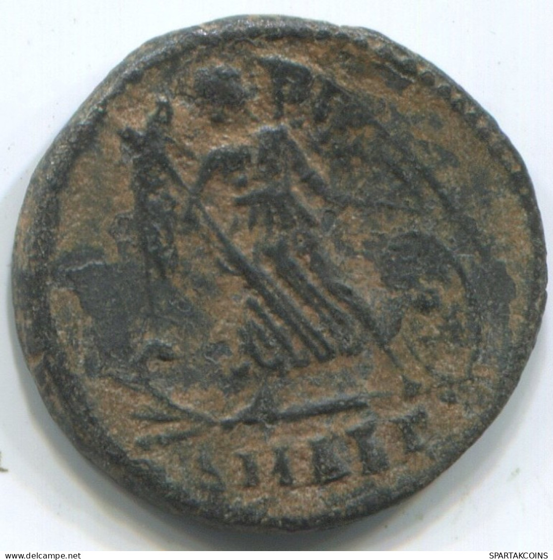 Authentische Antike Spätrömische Münze RÖMISCHE Münze 1.8g/16mm #ANT2440.14.D.A - The End Of Empire (363 AD To 476 AD)