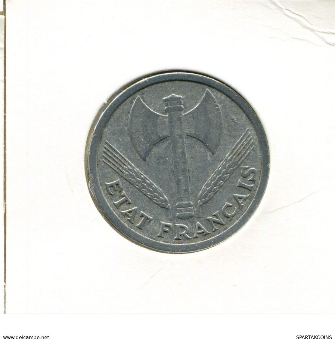 2 FRANCS 1944 FRANCIA FRANCE Moneda #AK669.E.A - 2 Francs