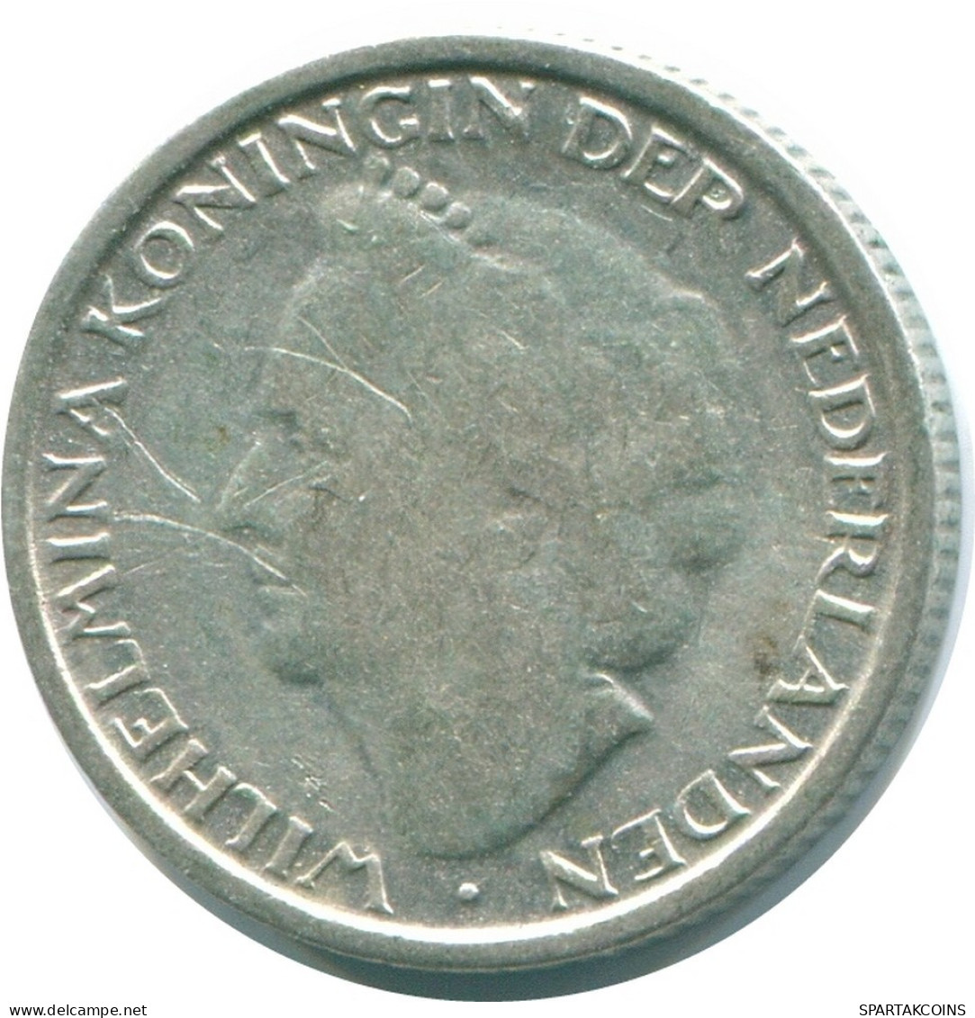 1/10 GULDEN 1948 CURACAO NÉERLANDAIS NETHERLANDS ARGENT Colonial Pièce #NL11887.3.F.A - Curaçao