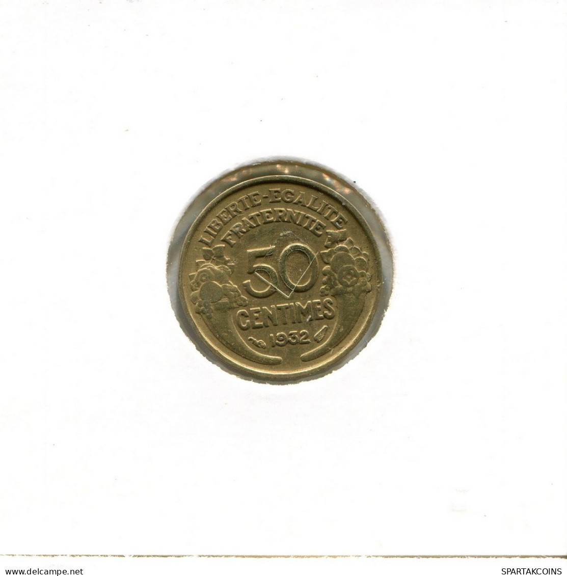 50 CENTIMES 1932 FRANKREICH FRANCE Französisch Münze #BB562.D.A - 50 Centimes