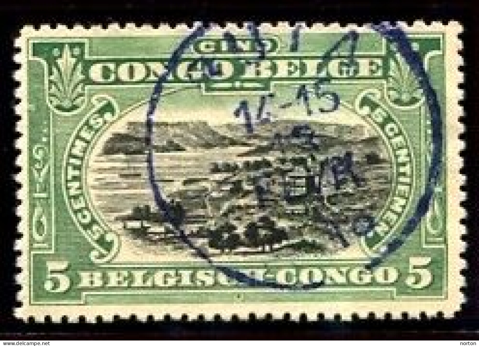 Congo Buta Oblit. Keach 1.1-tDMY Sur C.O.B. 64 Le 13/02/1918 - Gebruikt