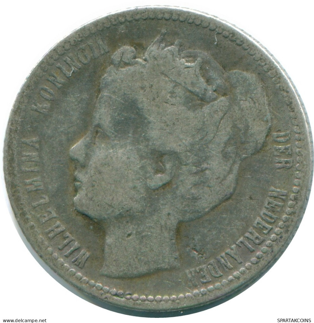 1/4 GULDEN 1900 CURACAO NEERLANDÉS NETHERLANDS PLATA Colonial #NL10514.4.E.A - Curaçao