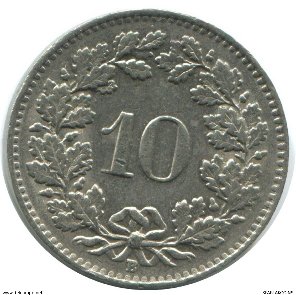 10 RAPPEN 1964 B SWITZERLAND Coin HELVETIA #AD981.2.U.A - Otros & Sin Clasificación
