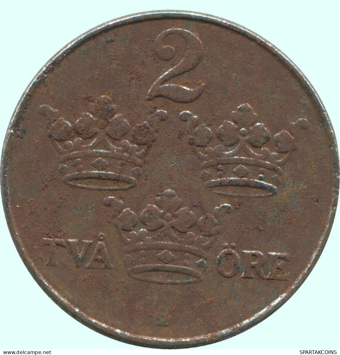 2 ORE 1918 SUECIA SWEDEN Moneda #AC760.2.E.A - Zweden