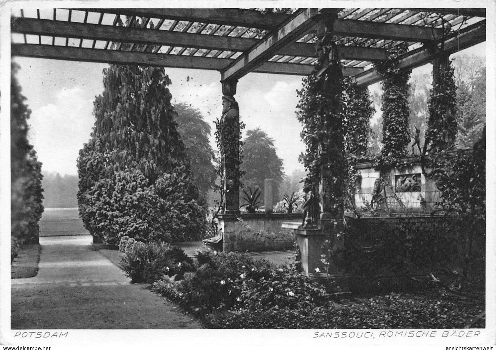 Potsdam Sanssouci Römische Bäder Gl1940 #168.531 - Autres & Non Classés