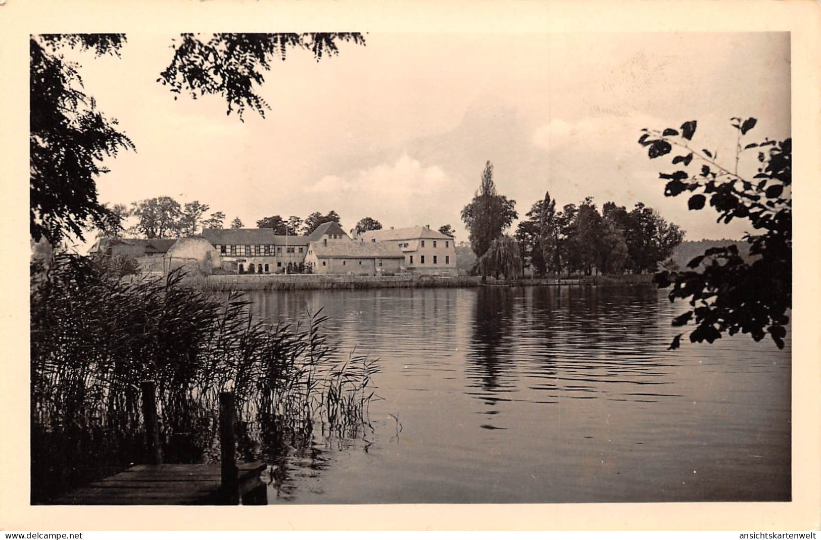 Teupitz-See Mit Ehemaligem Schloss Ngl #168.545 - Other & Unclassified