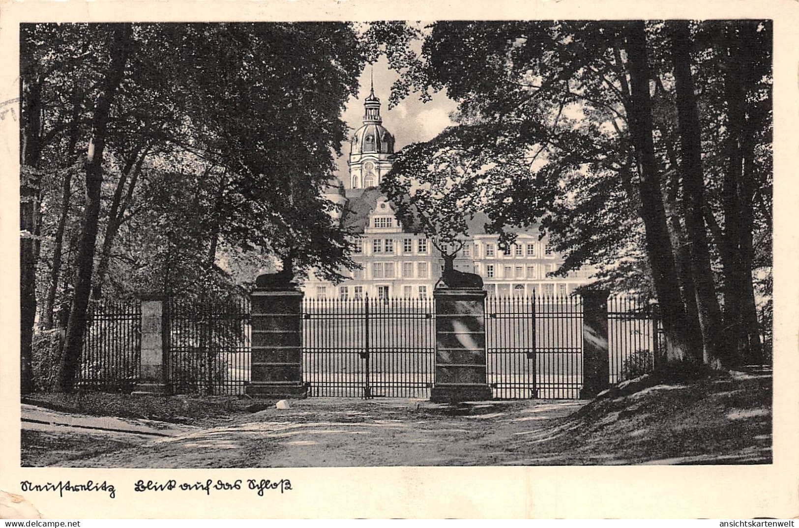 Neustrelitz Blick Auf Das Schloss Gl1943 #169.173 - Other & Unclassified