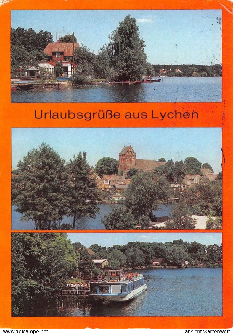 Lychen Seen Teilansichten Gl1989 #169.231 - Autres & Non Classés
