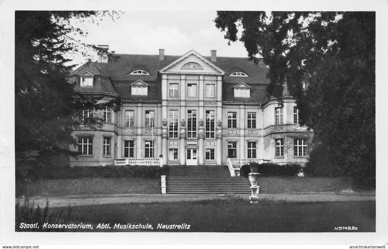 Neustrelitz Staatliches Konservatorium Für Musik Gl1953 #169.182 - Autres & Non Classés
