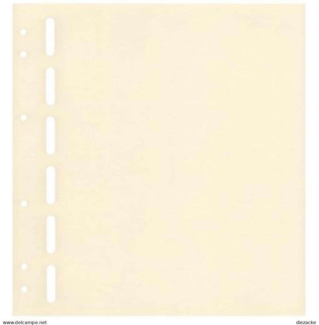 Schaubek Blankoblätter Bb600-50 Gelblich-weiß Ohne Aufdruck 50 Blatt Neu ( - Blank Pages
