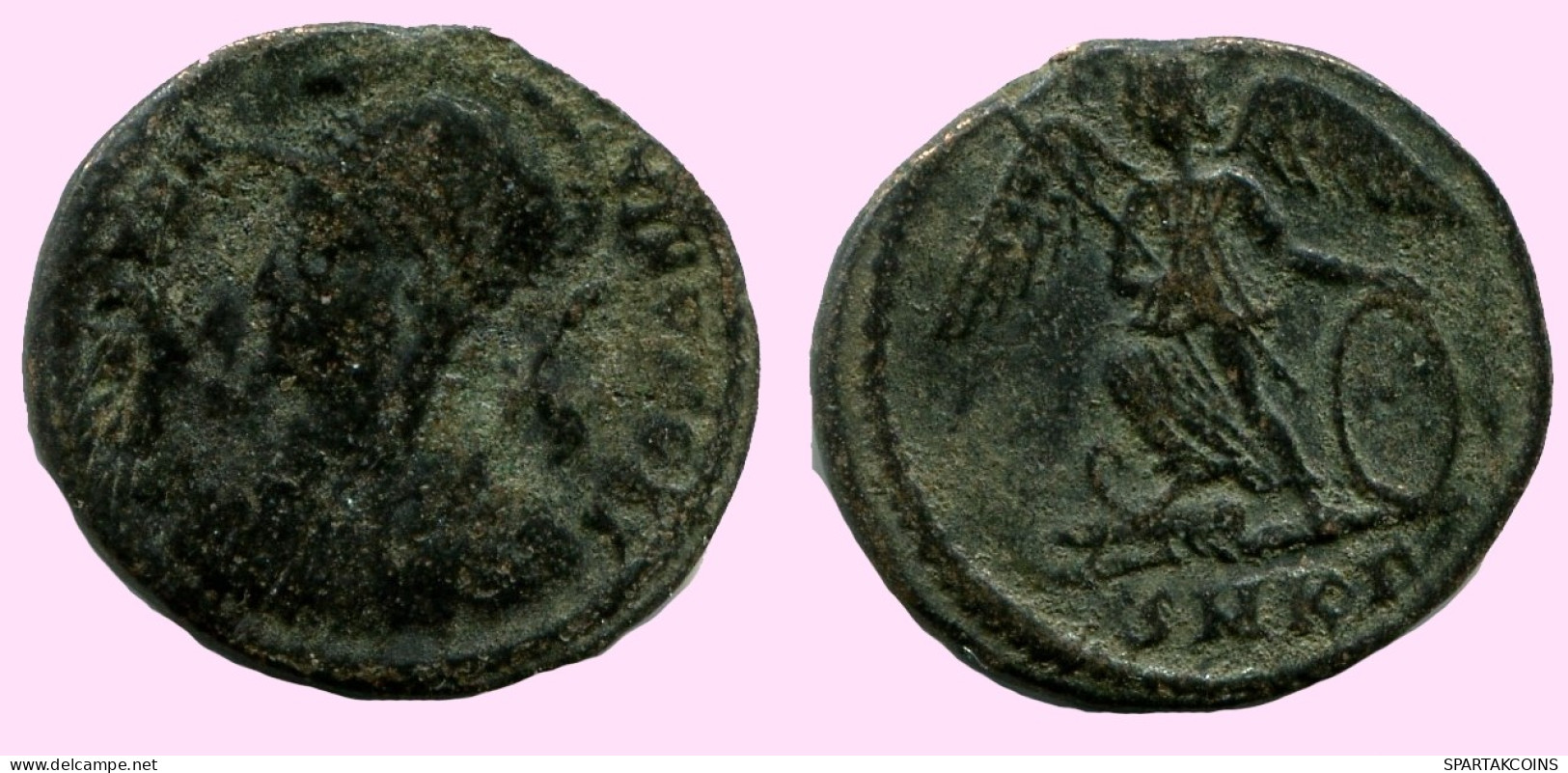 CONSTANTINOPOLIS COMMEMORATIVE ROMAN Bronze Pièce #ANC12245.12.F.A - L'Empire Chrétien (307 à 363)