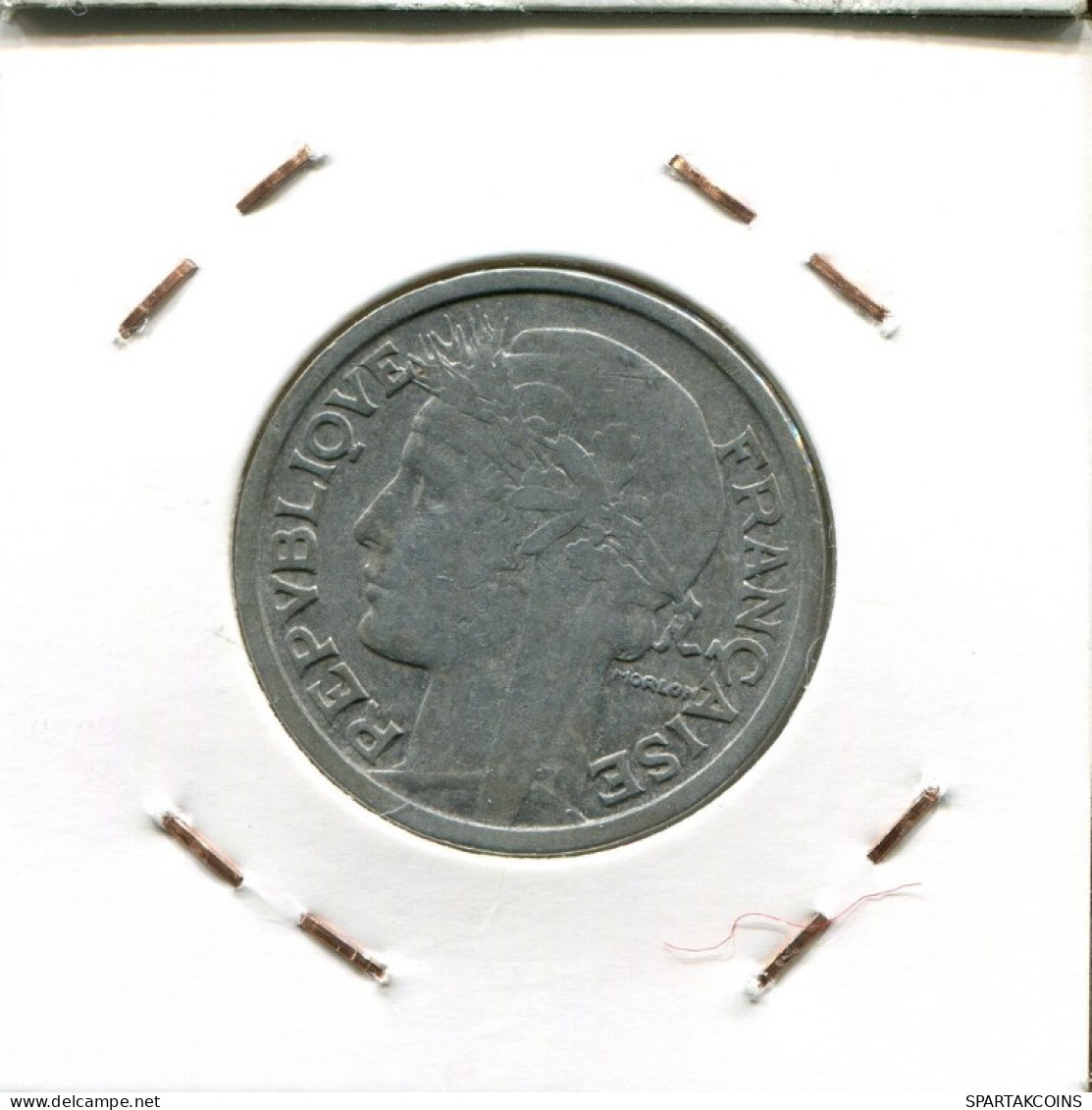 2 FRANCS 1950 B FRANCIA FRANCE Moneda #AM606.E.A - 2 Francs