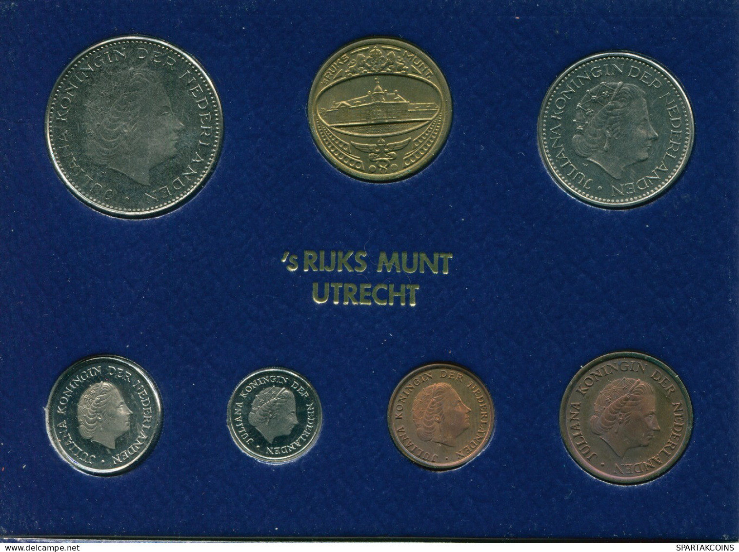 NETHERLANDS 1979 MINT SET 6 Coin + MEDAL #SET1046.4.U.A - Nieuwe Sets & Testkits