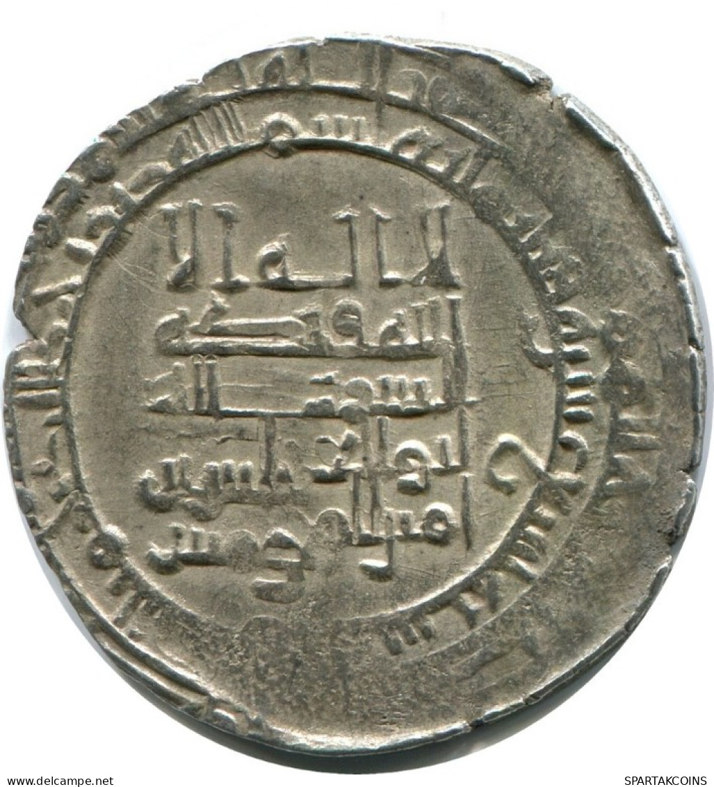 ABBASID AL-MUQTADIR AH 295-320/ 908-932 AD Silver DIRHAM #AH179.45.F.A - Orientales