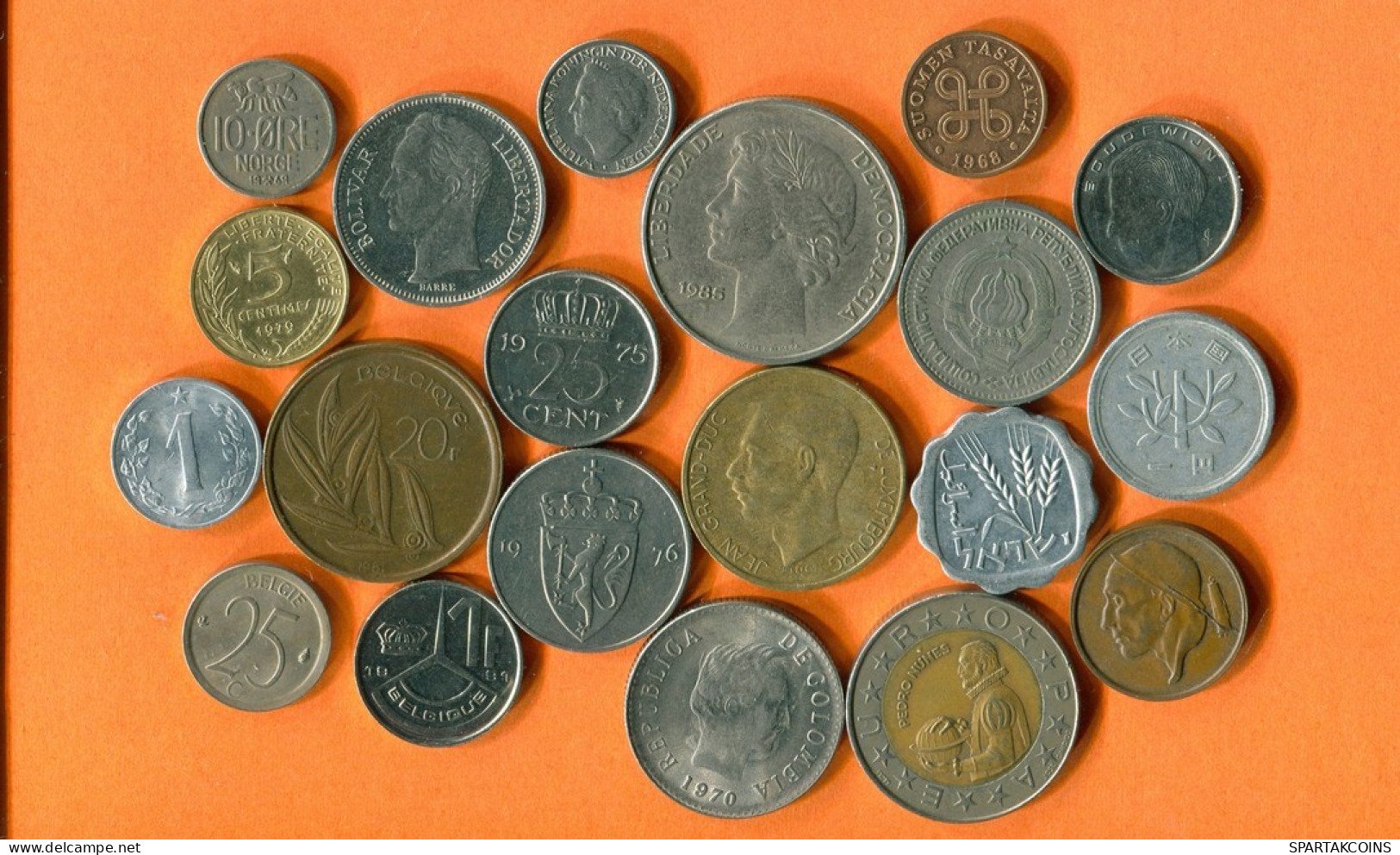 Collection MUNDO Moneda Lote Mixto Diferentes PAÍSES Y REGIONES #L10031.2.E.A - Altri & Non Classificati