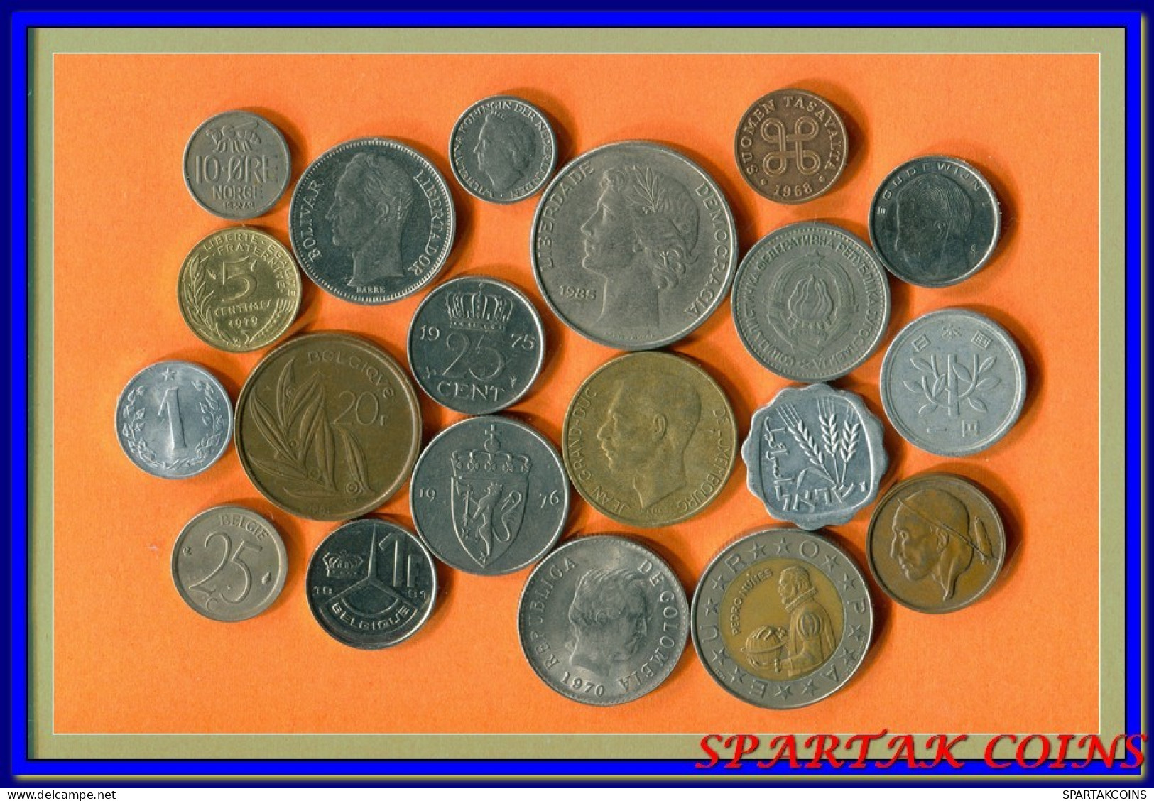 Collection MUNDO Moneda Lote Mixto Diferentes PAÍSES Y REGIONES #L10031.2.E.A - Altri & Non Classificati