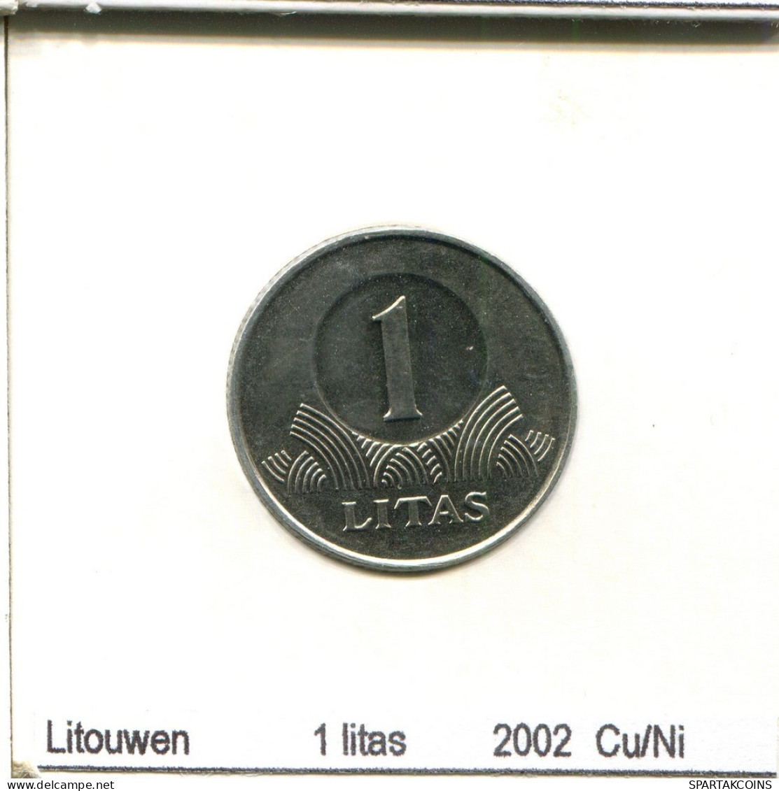 1 LITAS 2002 LITUANIA LITHUANIA Moneda #AS699.E.A - Lithuania