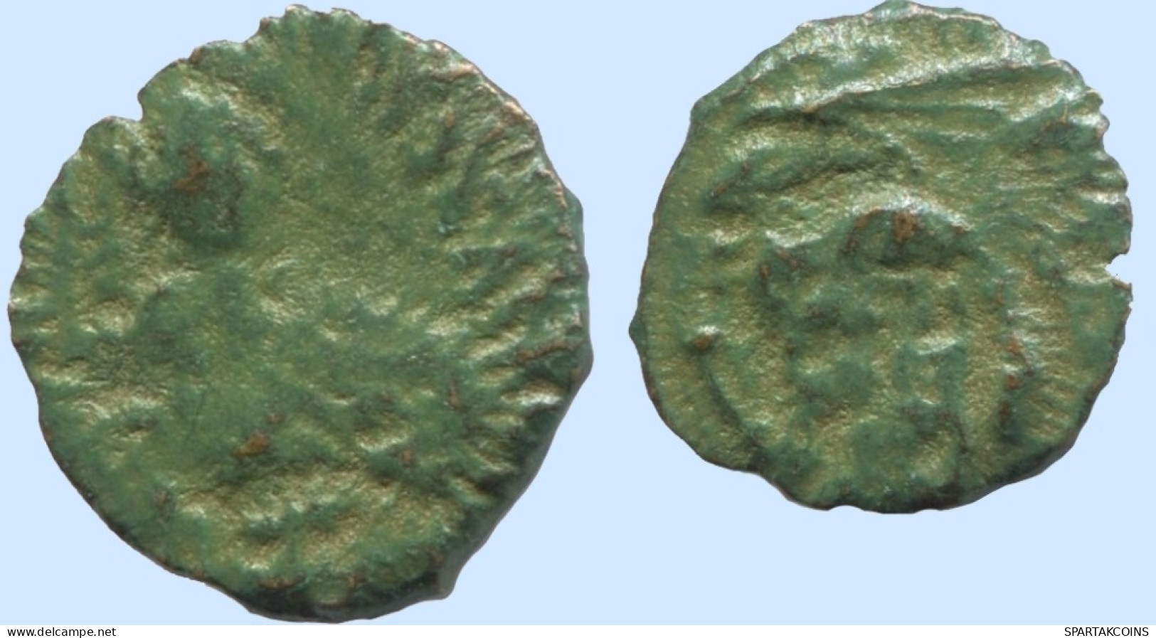 Ancient Authentic Original GREEK Coin 1.6g/14mm #ANT1752.10.U.A - Griegas