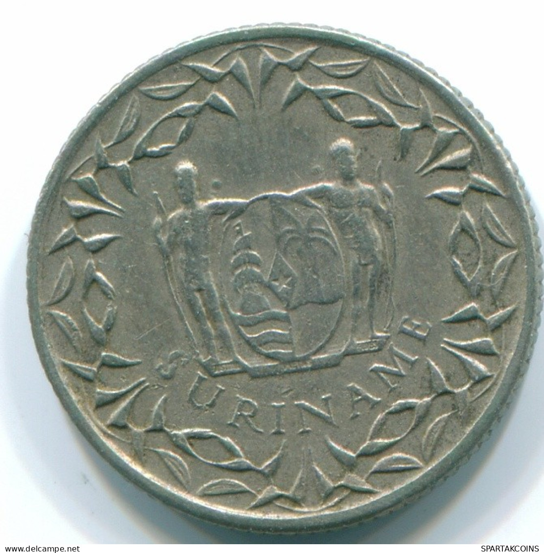 10 CENTS 1962 SURINAM NIEDERLANDE Nickel Koloniale Münze #S13199.D.A - Suriname 1975 - ...
