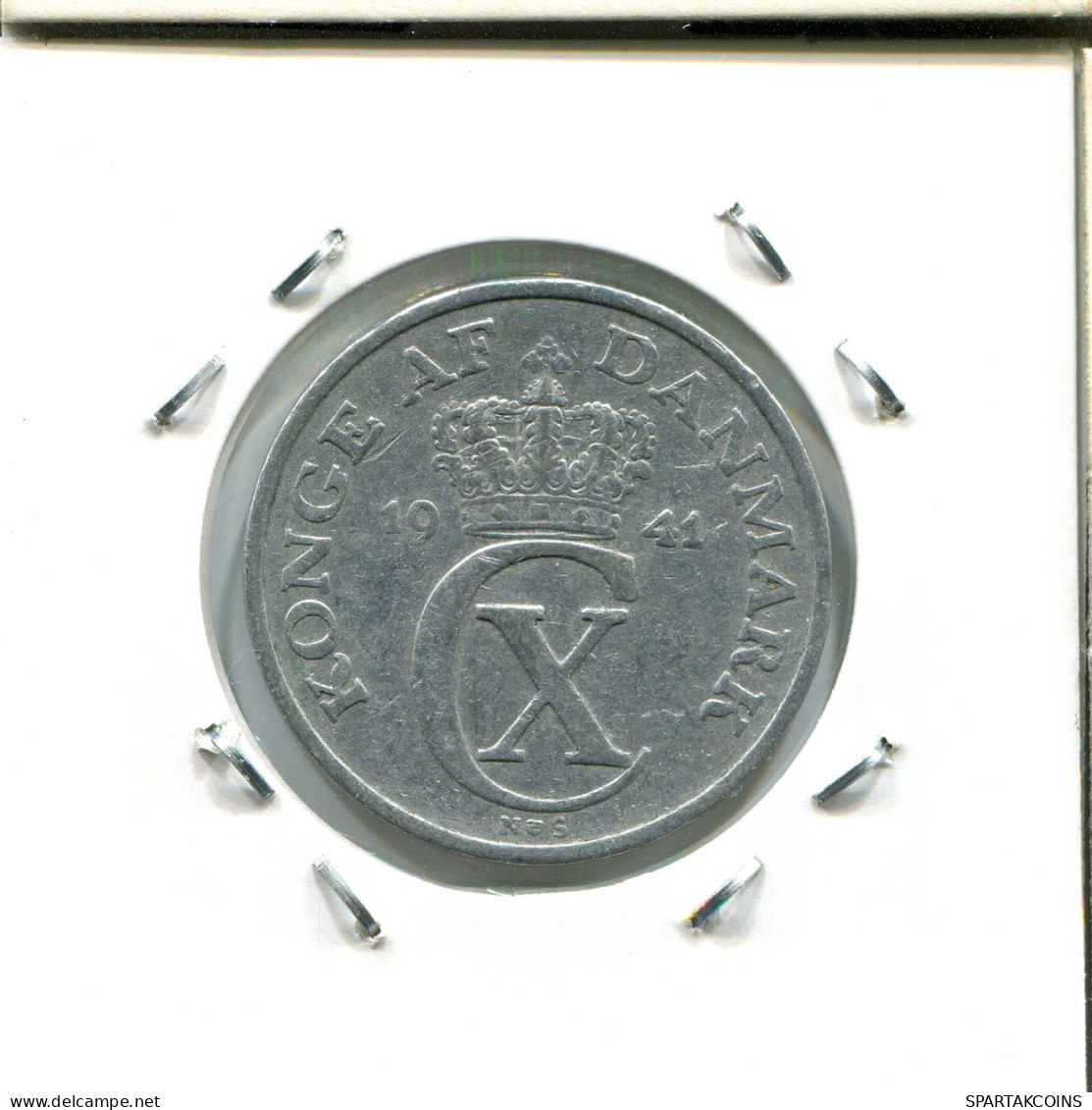 5 ORE 1941 DENMARK Coin #AW323.U.A - Denemarken
