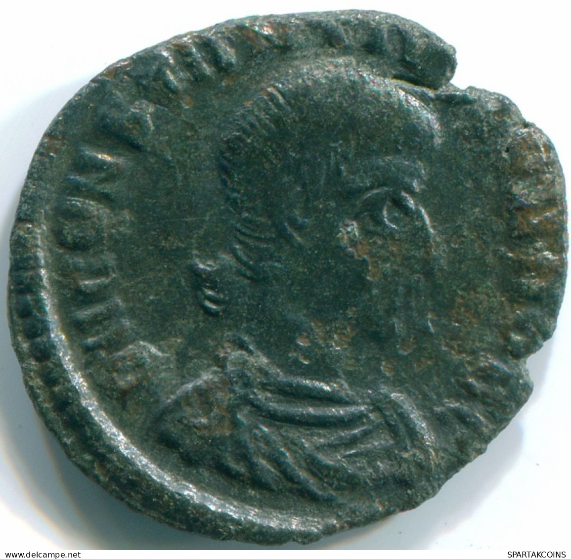CONSTANTIUS II Cyzicus Mint AD 351-355 Soldier 1.65g/18.2mm #ROM1029.8.F.A - L'Empire Chrétien (307 à 363)