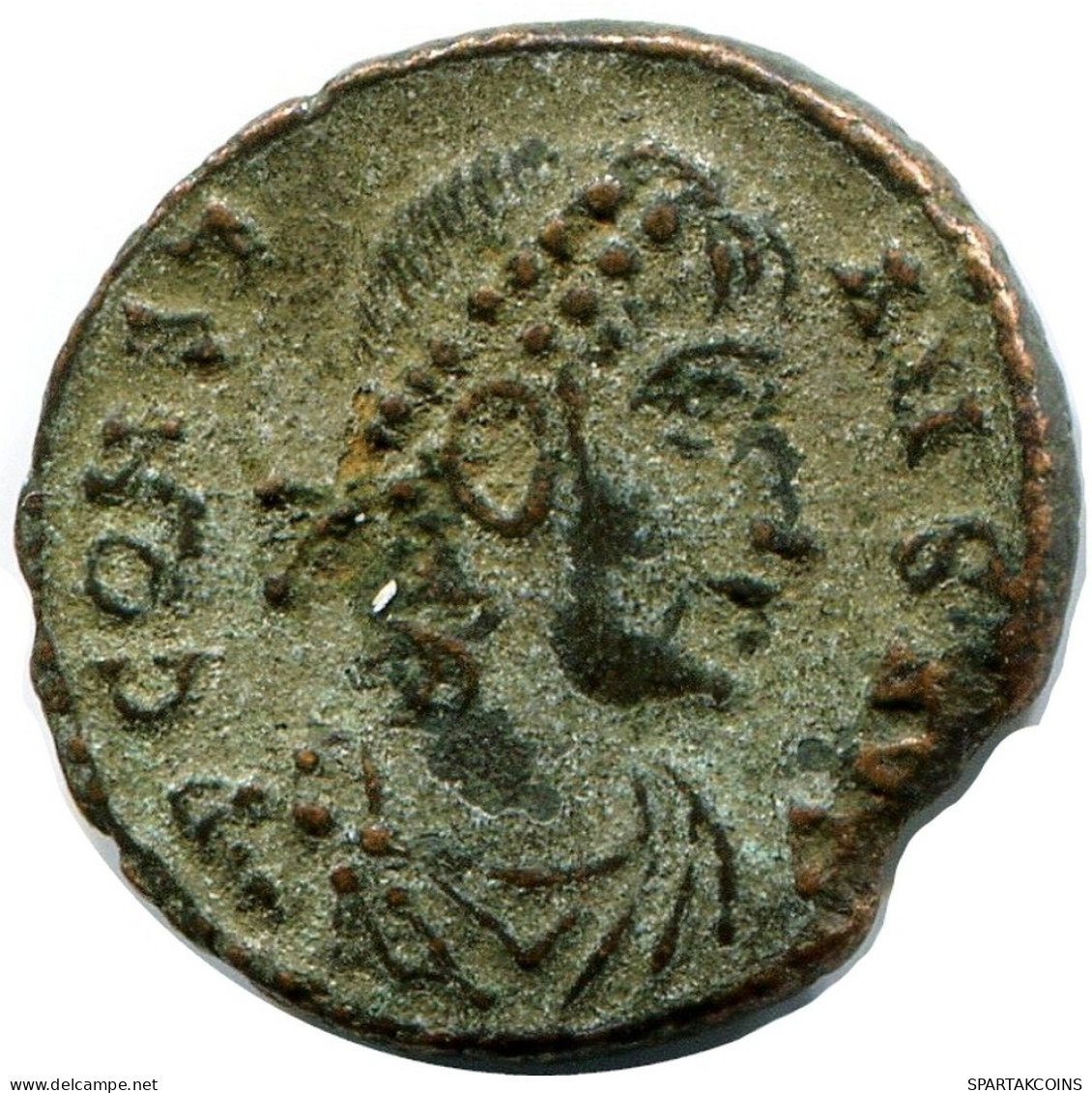 CONSTANS MINTED IN ALEKSANDRIA FOUND IN IHNASYAH HOARD EGYPT #ANC11470.14.D.A - The Christian Empire (307 AD Tot 363 AD)
