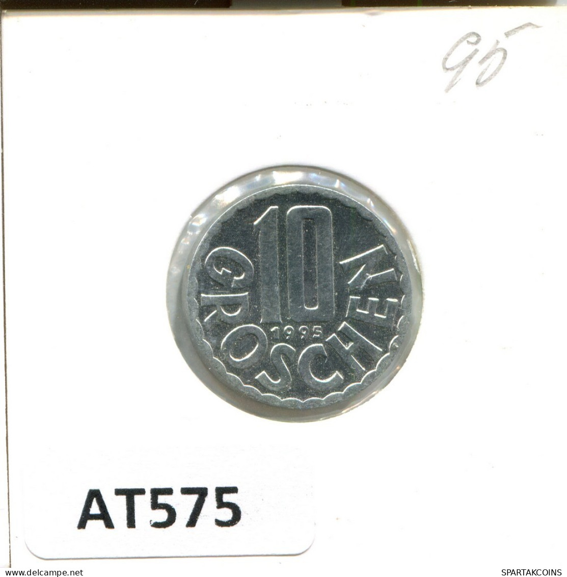10 GROSCHEN 1995 AUSTRIA Moneda #AT575.E.A - Oostenrijk