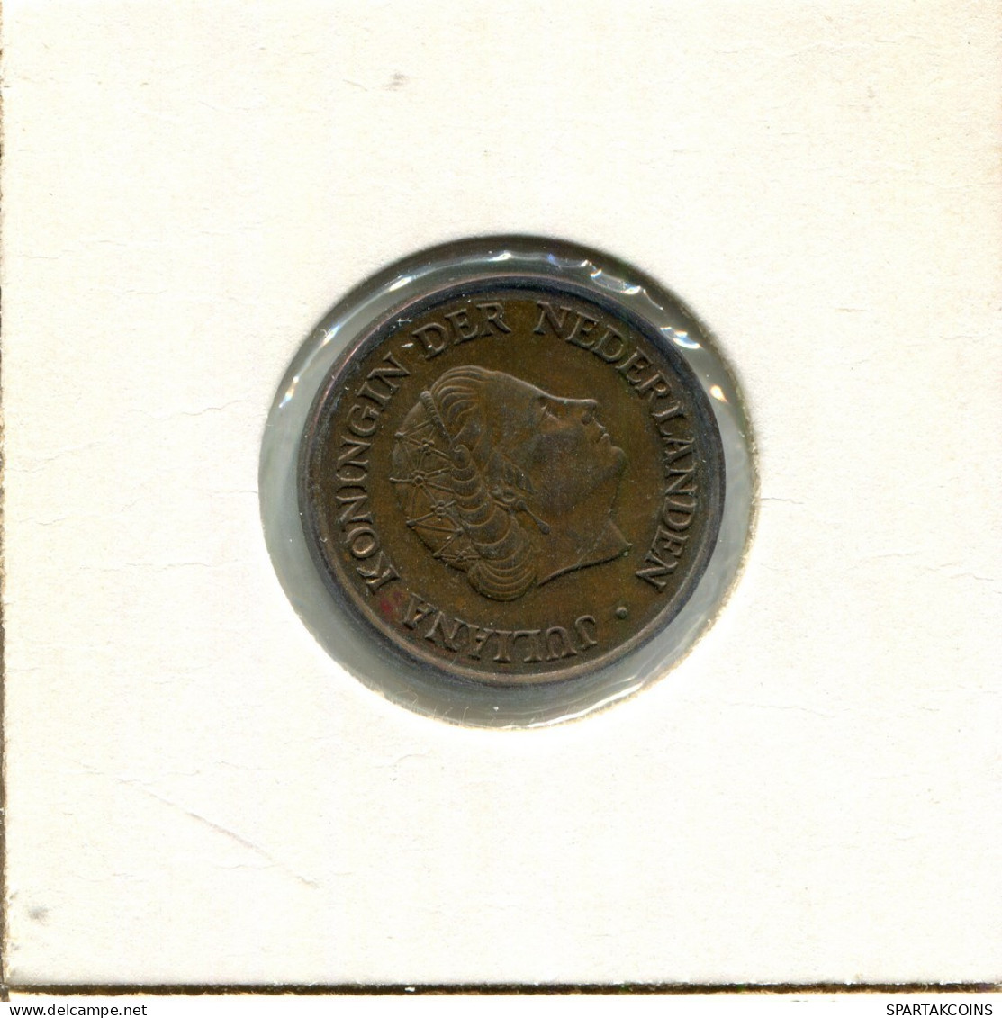 5 CENTS 1964 NEERLANDÉS NETHERLANDS Moneda #AU465.E.A - 1948-1980 : Juliana
