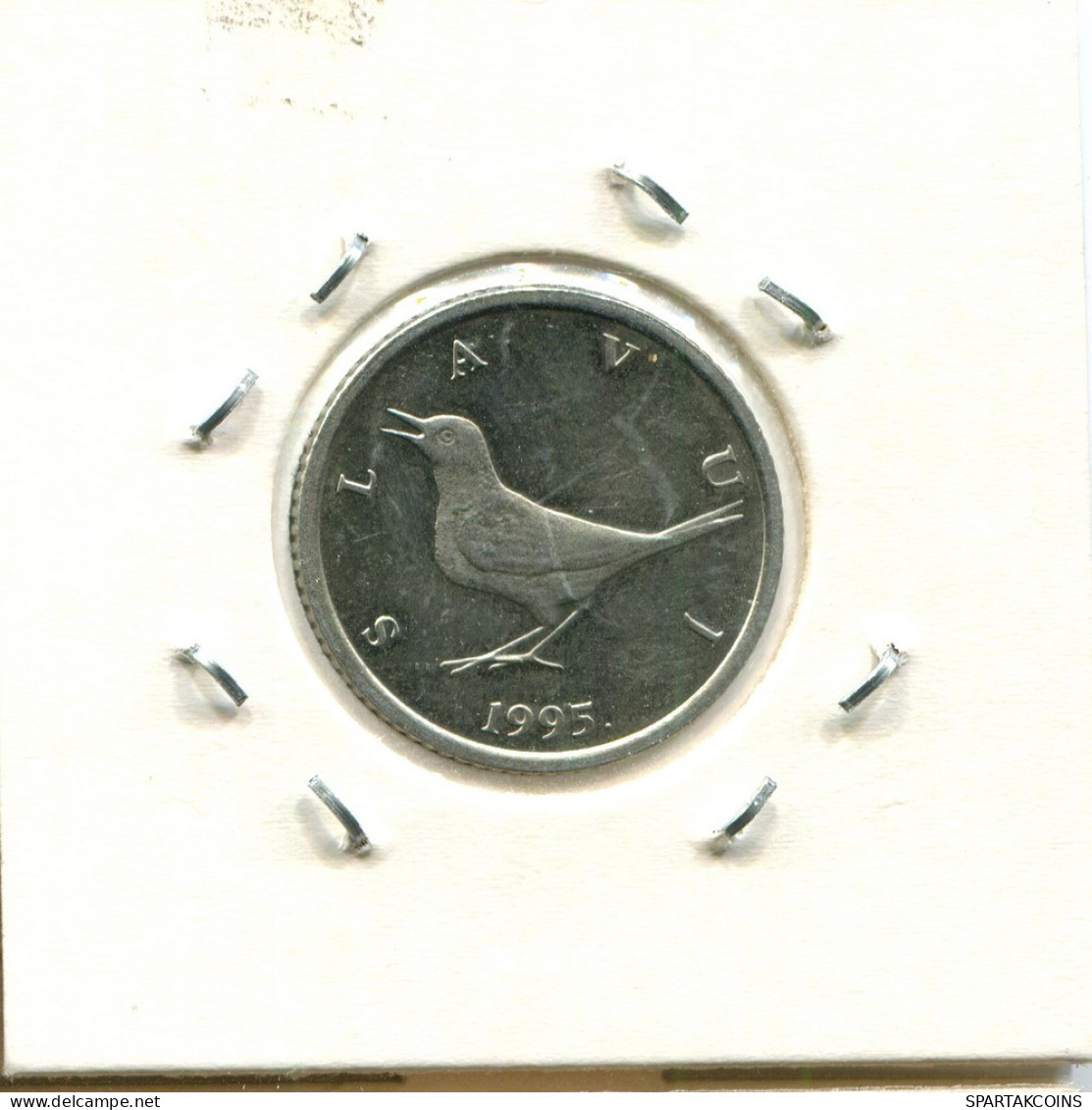 1 KUNA 1995 CROACIA CROATIA Moneda #AS553.E.A - Kroatien