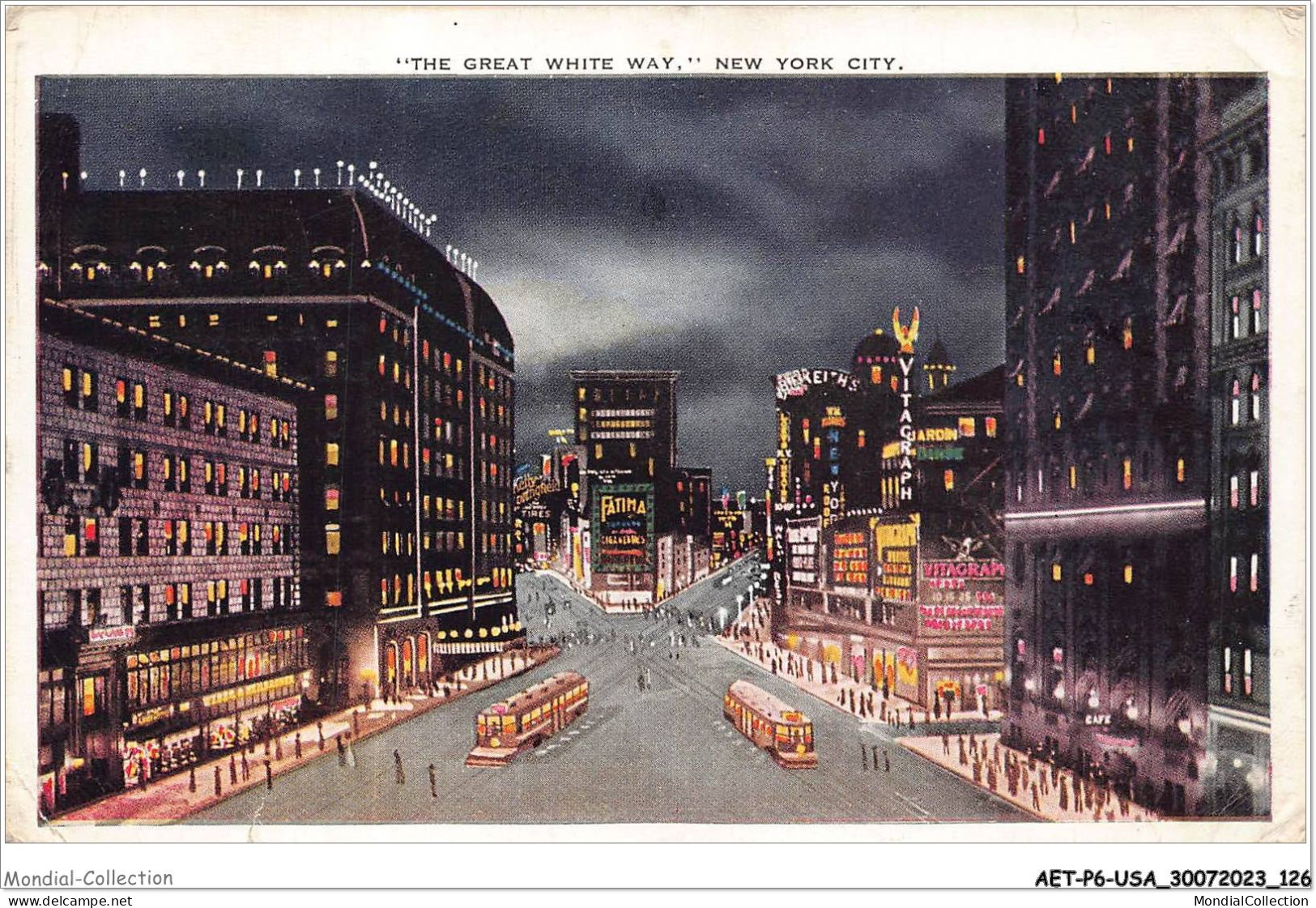 AETP6-USA-0498 - NEW YORK CITY - The Great White Way - Multi-vues, Vues Panoramiques