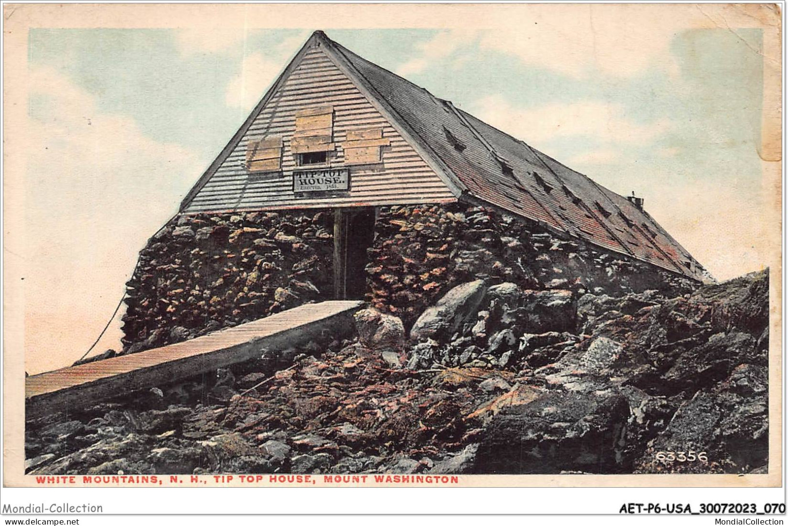 AETP6-USA-0470 - MOUNT WASHINGTON - White Mountains - Tip Top House - Other & Unclassified