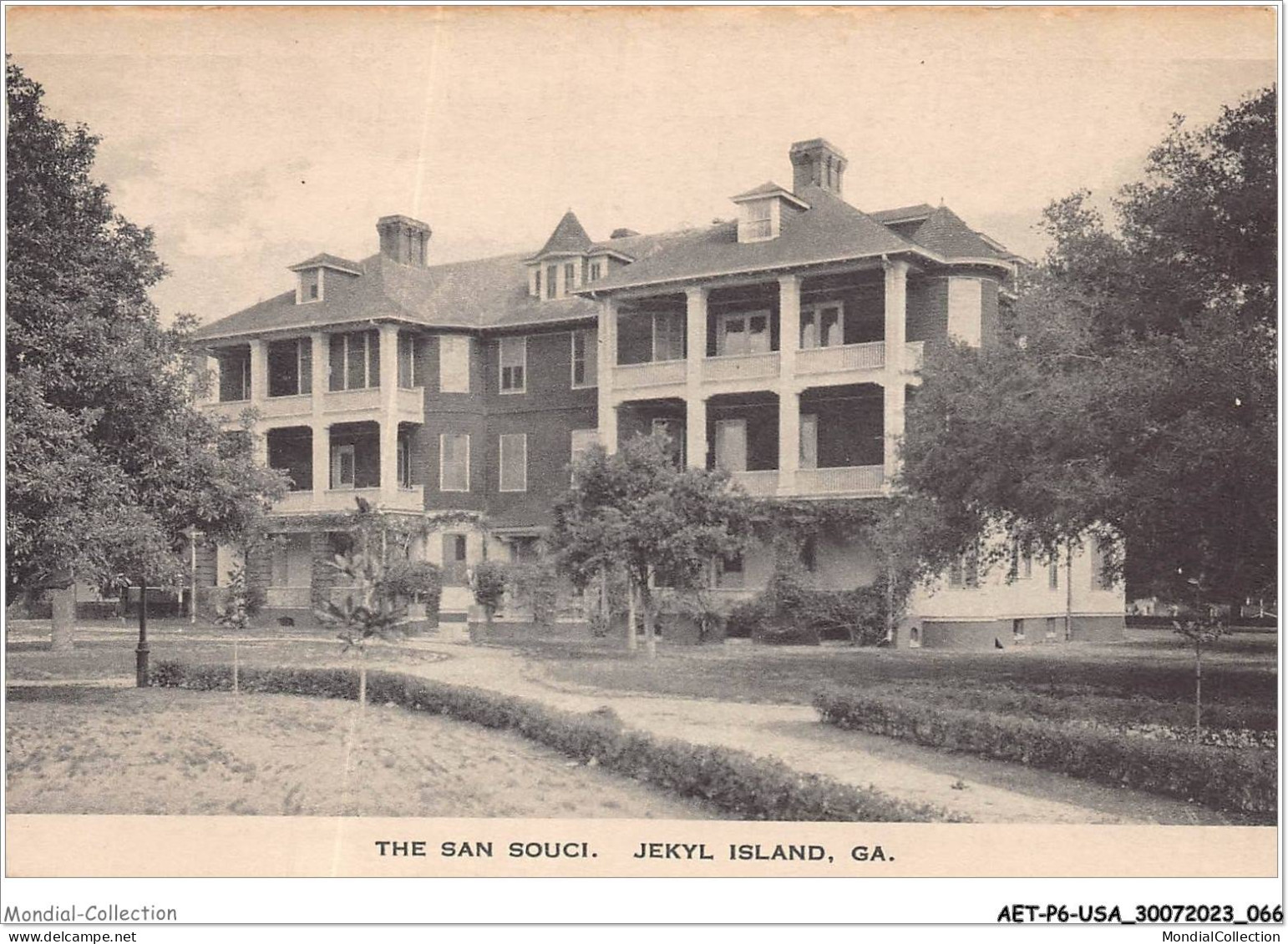 AETP6-USA-0468 - JEKYL ISLAND GA - The San Souci - Otros & Sin Clasificación