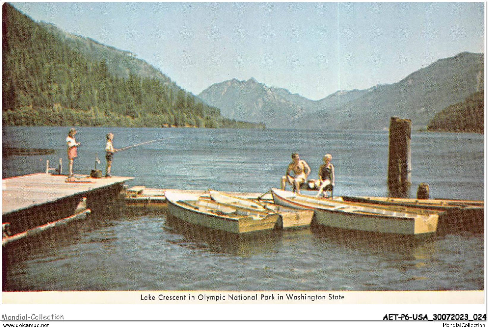 AETP6-USA-0447 - Lake Crescent In Olympic National Park In WASHINGTON STATE - Other & Unclassified