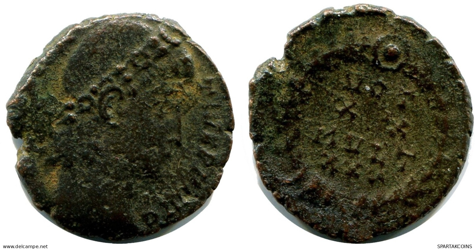 CONSTANTIUS II MINTED IN ANTIOCH FROM THE ROYAL ONTARIO MUSEUM #ANC11269.14.D.A - The Christian Empire (307 AD To 363 AD)