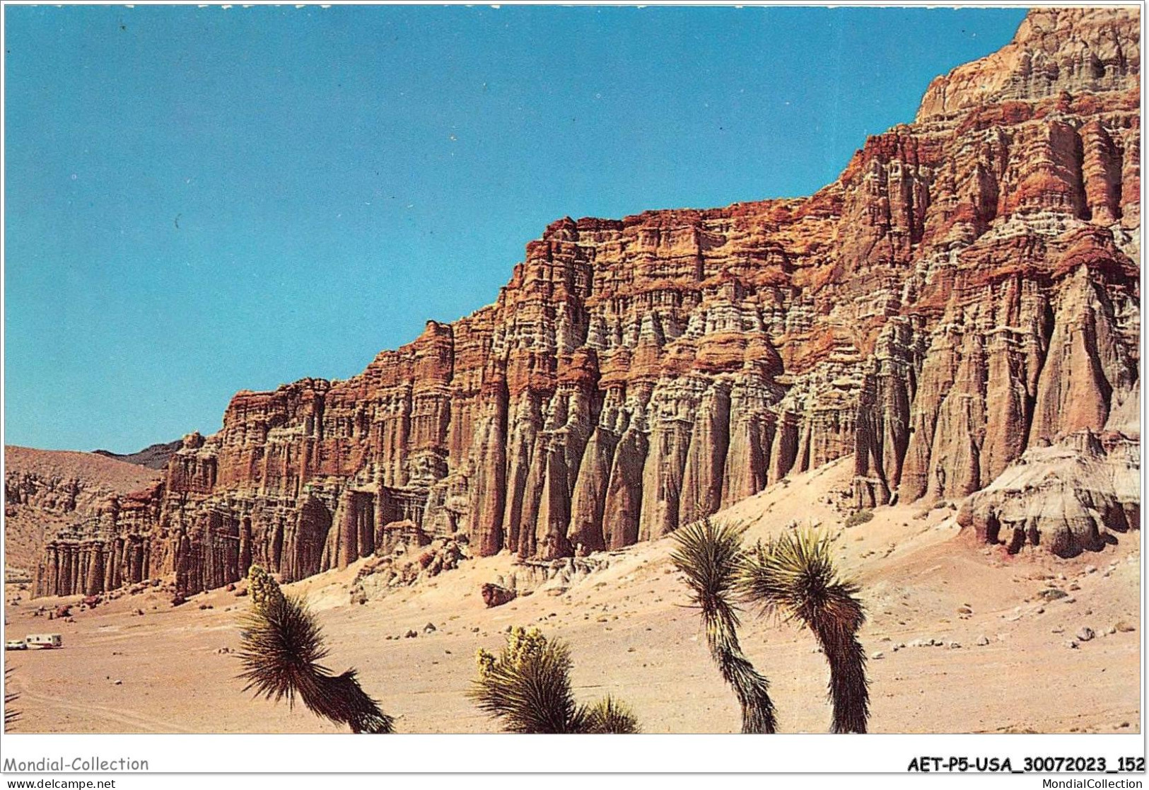 AETP5-USA-0425 - CALIFORNIA - Layers Of Richly Colored Red Sandstone With Organ Pipe Fluting - Other & Unclassified