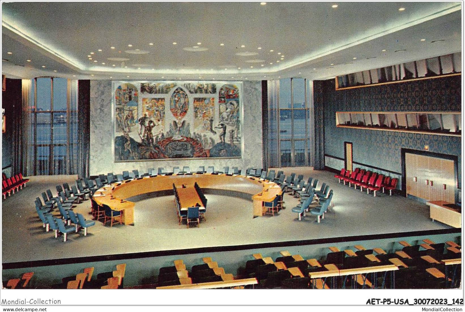 AETP5-USA-0420 - NEW YORK - Security Council Chamber - Autres Monuments, édifices