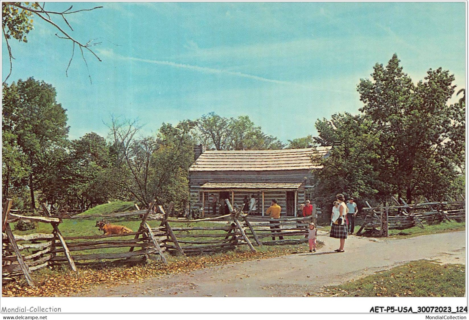 AETP5-USA-0411 - ILLINOIS - New Salem State Park - Lincoln's New Salem - Andere & Zonder Classificatie