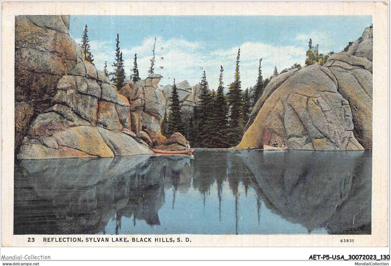 AETP5-USA-0414 - BLACK HILLS - S D - Reflection - Sylvan Lake - Other & Unclassified