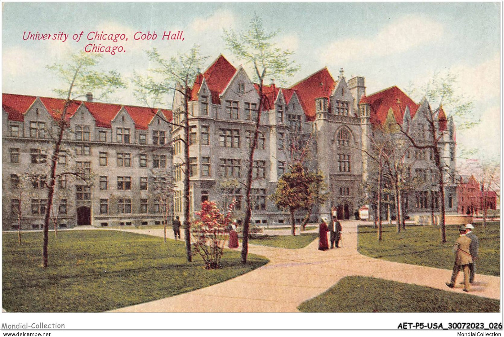 AETP5-USA-0362 - CHICAGO - University Of Chicago - Cobb Hall - Chicago