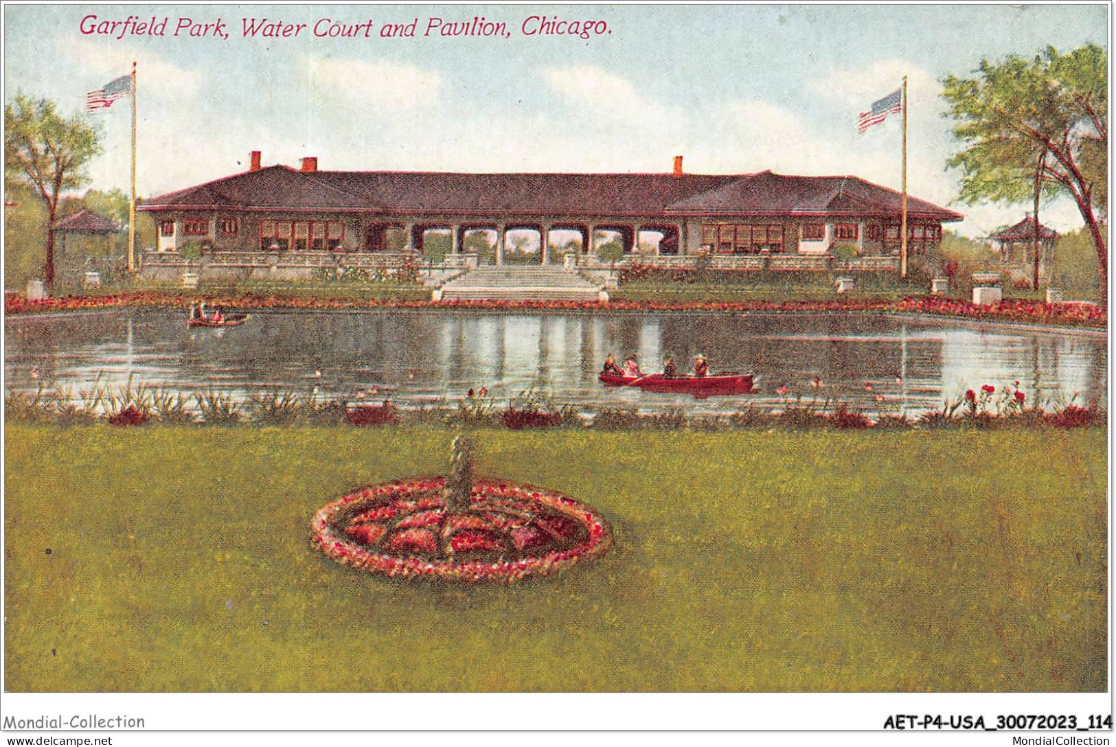 AETP4-USA-0331 - CHICAGO - Garfield Park - Water Court And Pavillon - Chicago