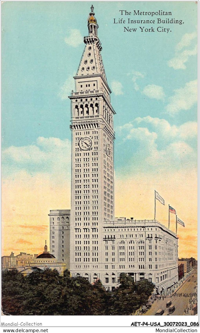 AETP4-USA-0317 - NEW YORK CITY - The Metropolitan Life Insurance Building - Altri Monumenti, Edifici